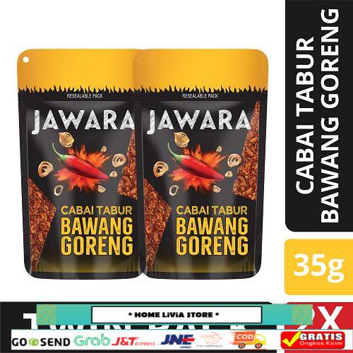 

Jawara Cabai Tabur Bawang Goreng Twinpack 35 gr