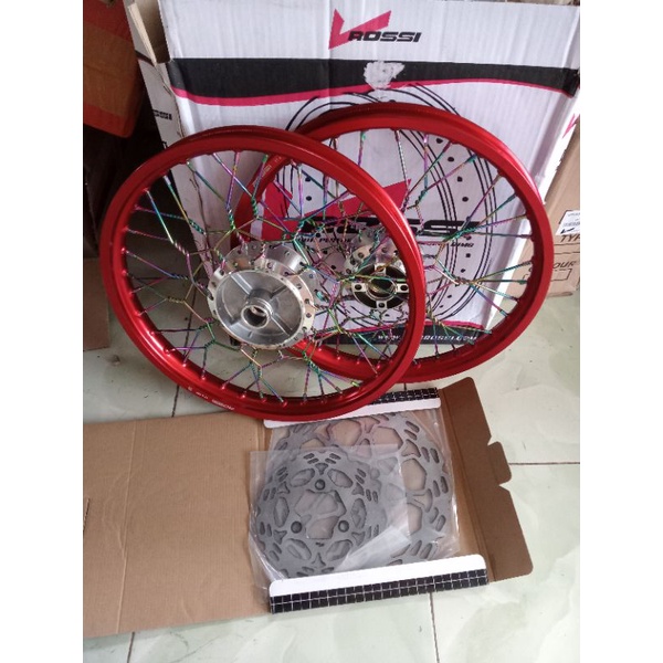 velg jari jari satria fu 150 ring 17 stel kepang