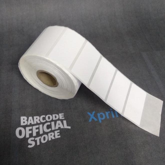 

♬ KERTAS STICKER LABEL PRINTER BARE 50 X 25 MM - 1 LINE - THERMAL ➫