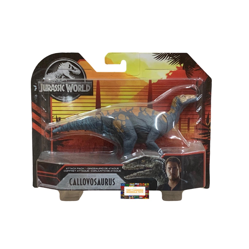 Jurassic World Attack Pack Callovosaurus