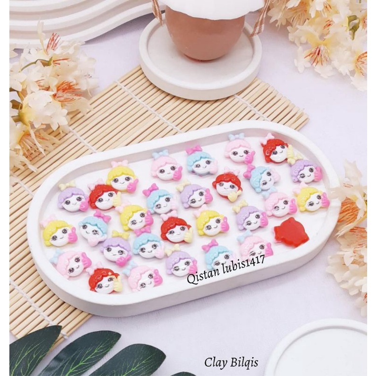 miniatur clay bilqis cute 1pcs