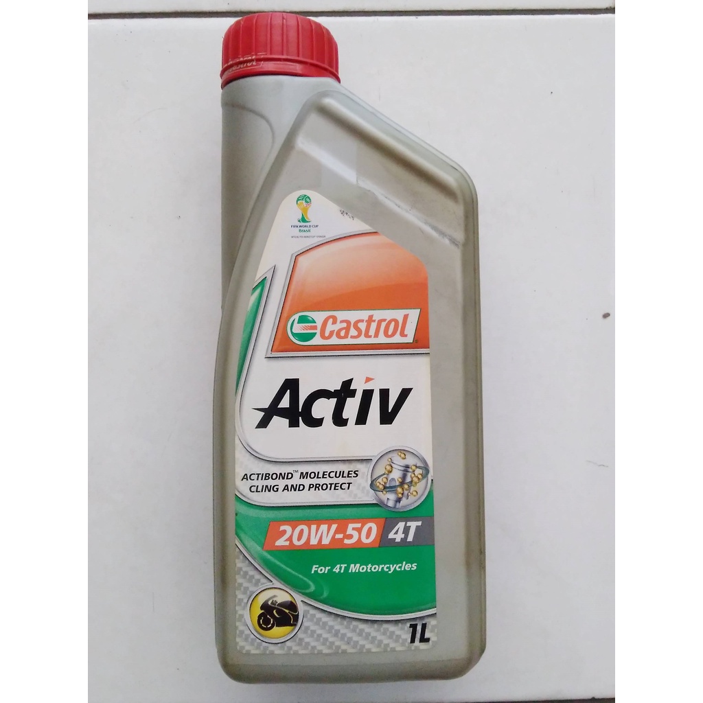 OLI CASTROL ACTIVE 4T 20W-50 1L
