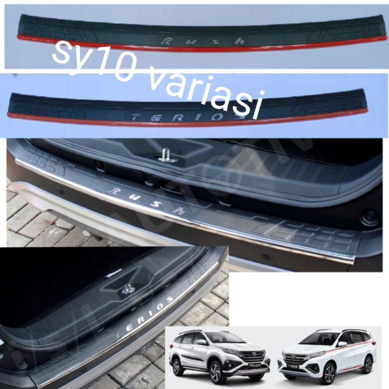 Sillplate belakang All New Rush 2018 - 2022 GR Sport Activo Sporty jsl