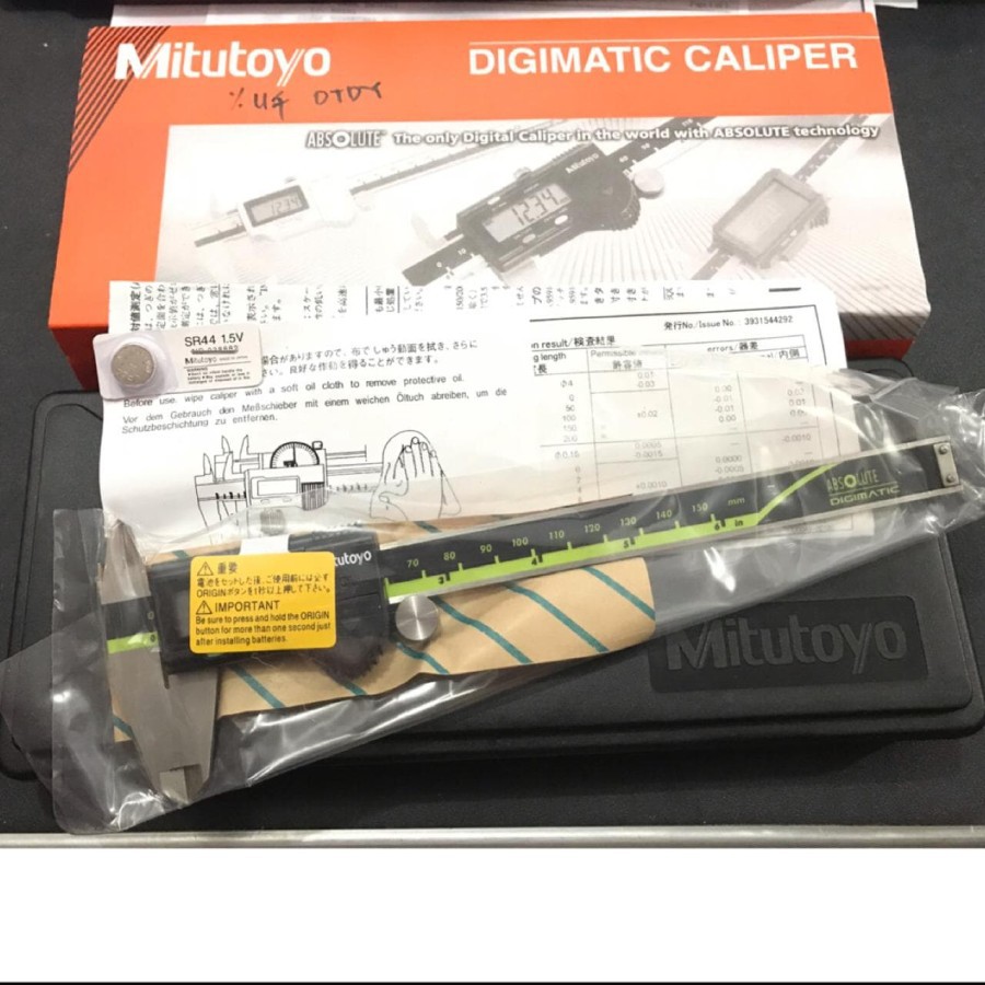 Sigmat Digital Vernier Caliper Mitutoyo 6 inchi