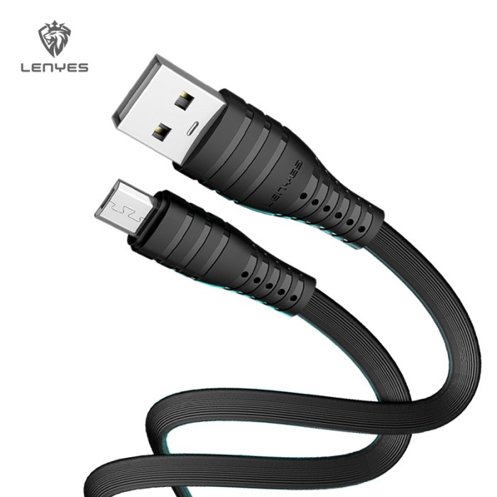 Kabel Data Cable Fast Charging Lenyes Micro Usb Type Tipe C Lightning 2A Quick Charging