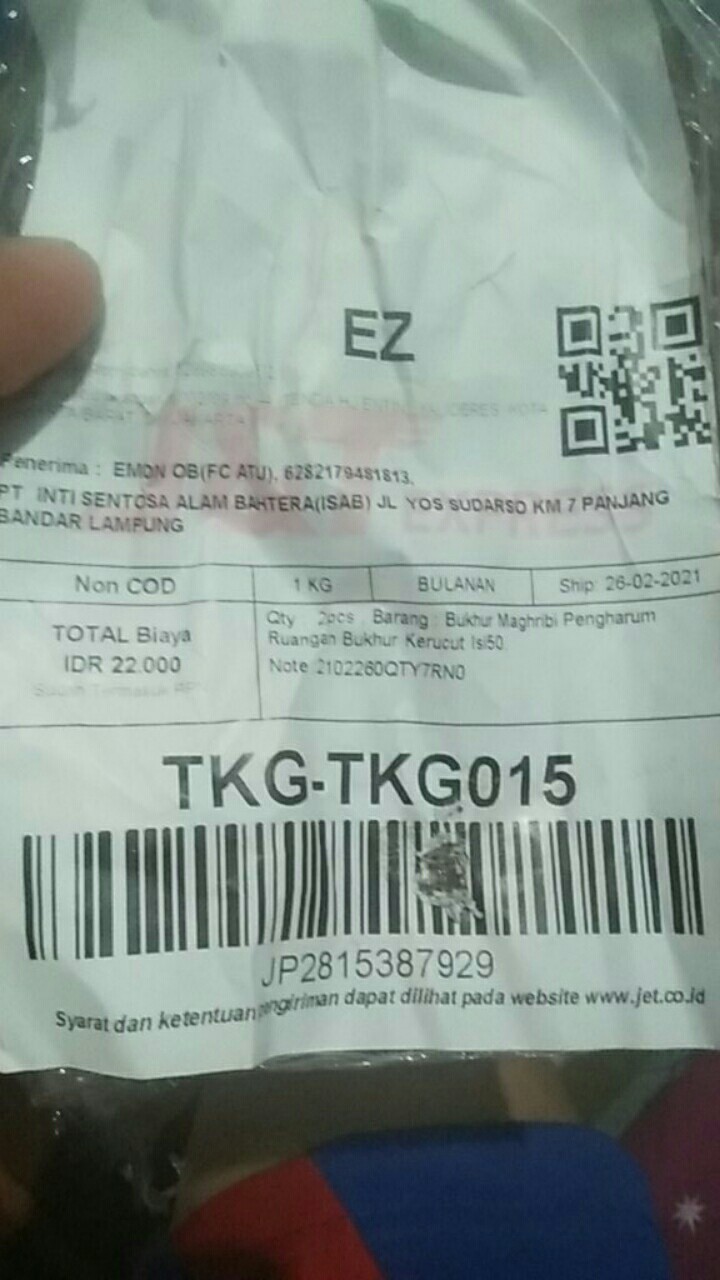 Bukhur Maghribi Pengharum Ruangan Bukhur Kerucut Isi50