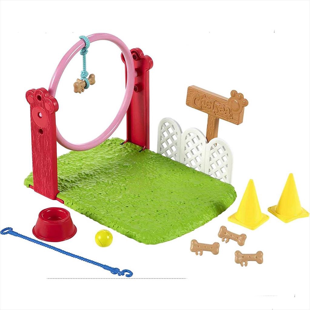 Barbie Chelsea Can Be Dog Trainer Playset GTN62 Boneka Barbie