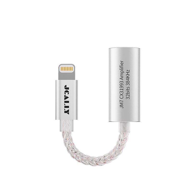 Jcally JM7L DAC Adapter Audio Digital USB CX31993 3.5mm Decoding the amp Untuk iphone ios