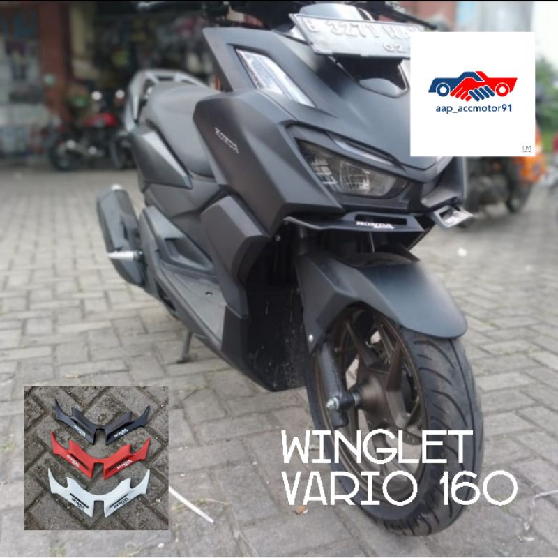 (COD) winglet variasi NEW VARIO 160 include baut