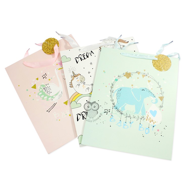 

Paper Bag Baby Boy & Unicorn Ice Cream