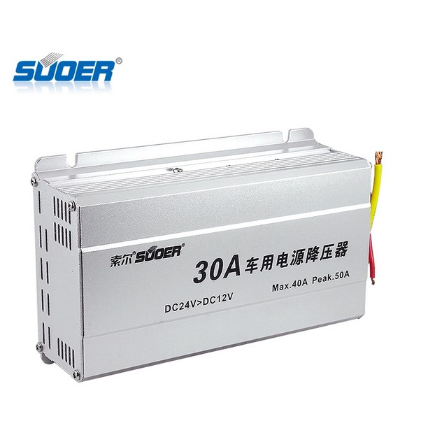 Step Down DC 24V To 12V 30A Power Converter DC Step Dwon Converter DC 30A Car Power Transformer