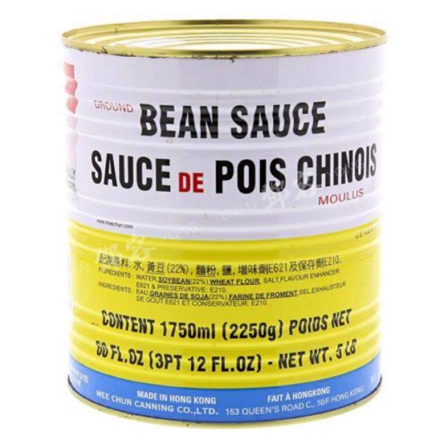 SOJABOHNENSOSSE BONEN SAUS MEE CHUN 1750ml 2250g