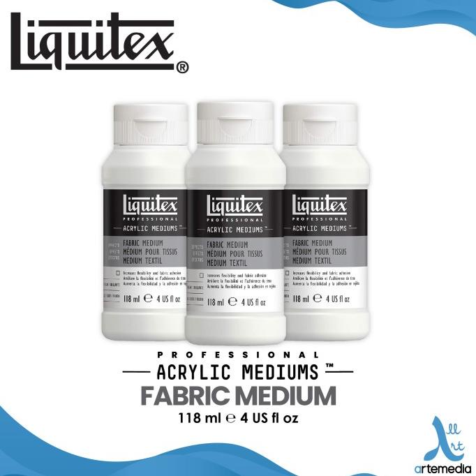 

Medium Cat Akrilik Liquitex Professional 118ml Fabric Acrylic Medium ---READY---