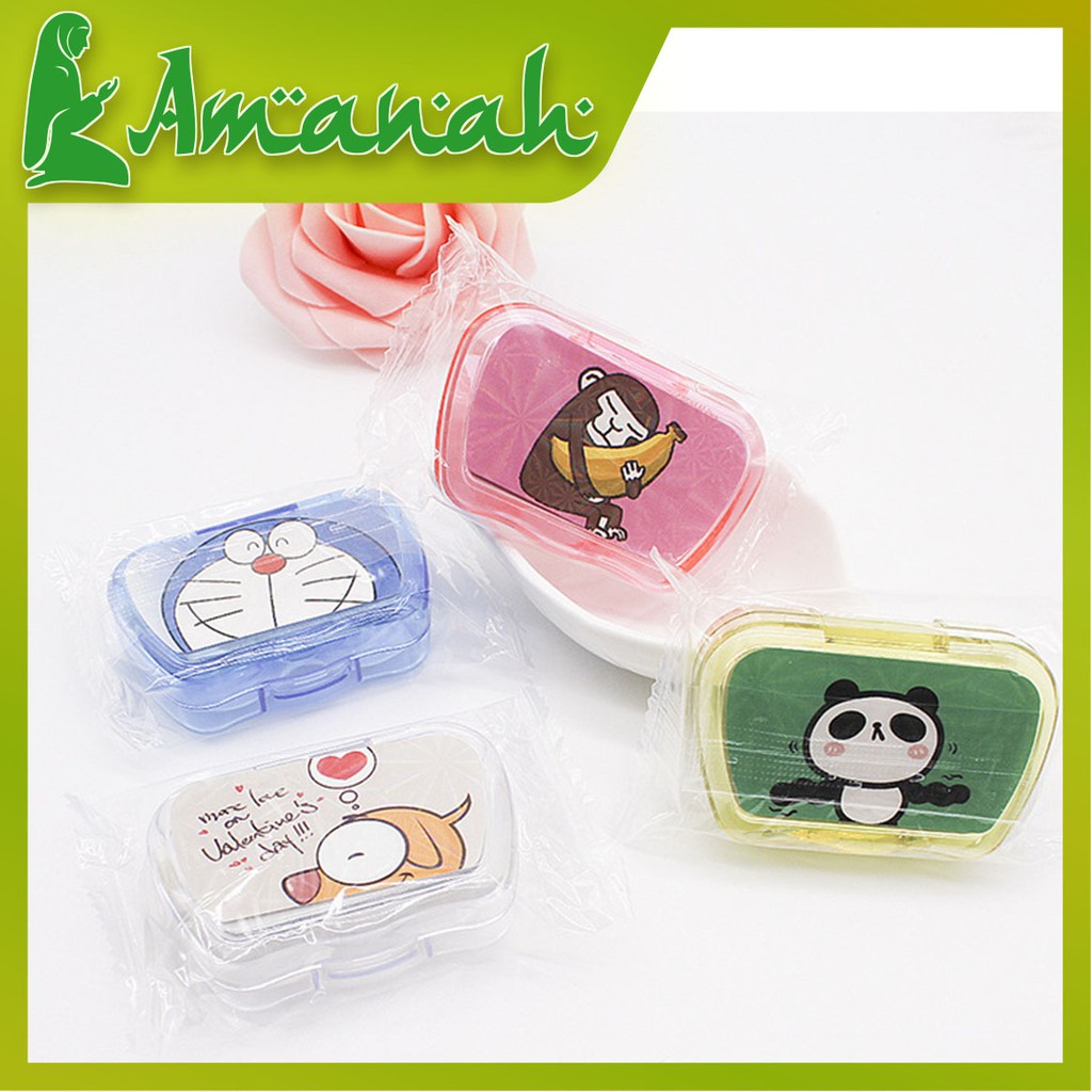 AS821 Tempat Lensa Kontak Softlens / Kotak Lensa Softlens / Wadah Lensa Kontak