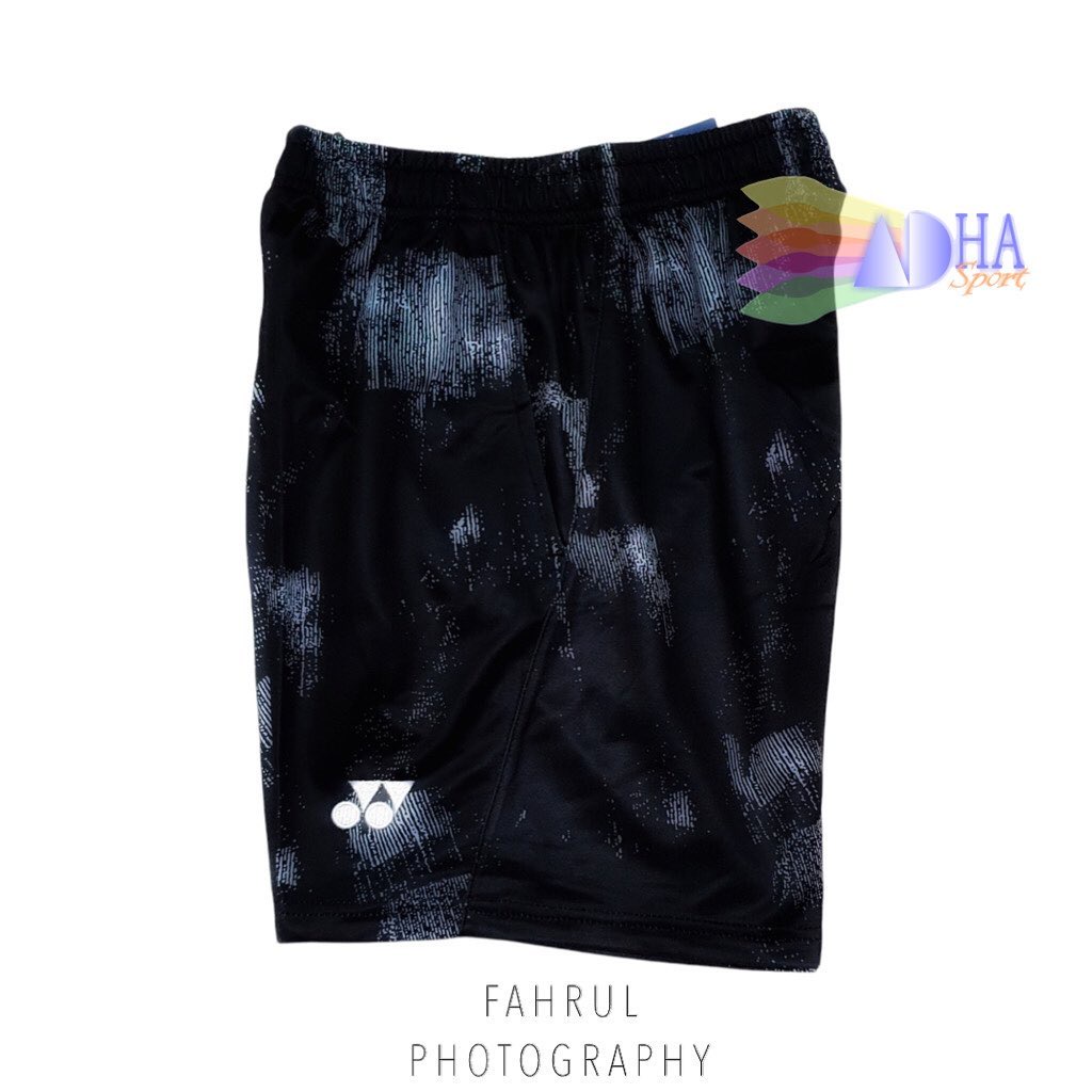 Celana Badminton Yonex 717 / Y717 Hitam Putih Bulutangkis Store Surabaya Adha Sport-2