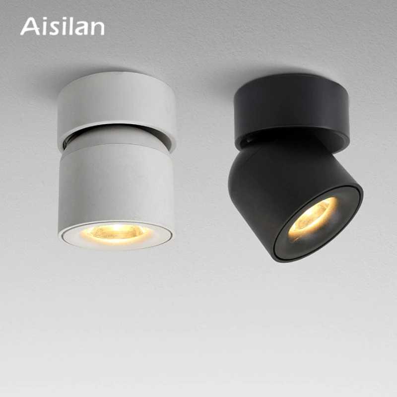 TG-DHA Aisilan Lampu LED Spotlight Nordic Adjustable Angle 7W 4000K - MSD52