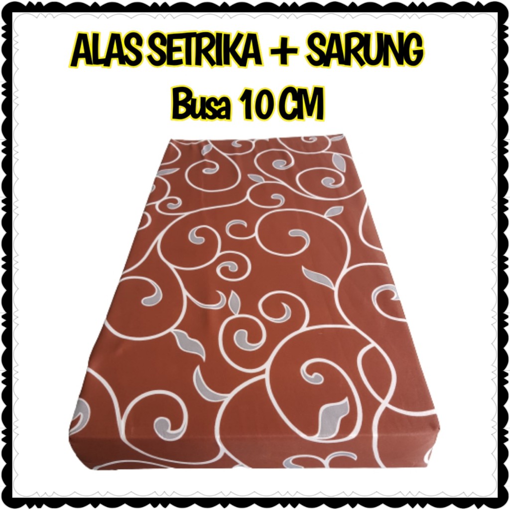 Alas Setrika Busa Inoac 10 CM + Sarung