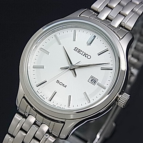 Seiko Ladies SUR799P1 Quartz Silver Dial | Jam Wanita SUR 799