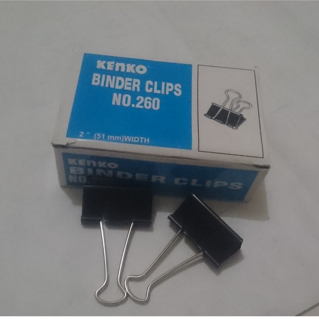 

Binder Clips Kenko No. 260