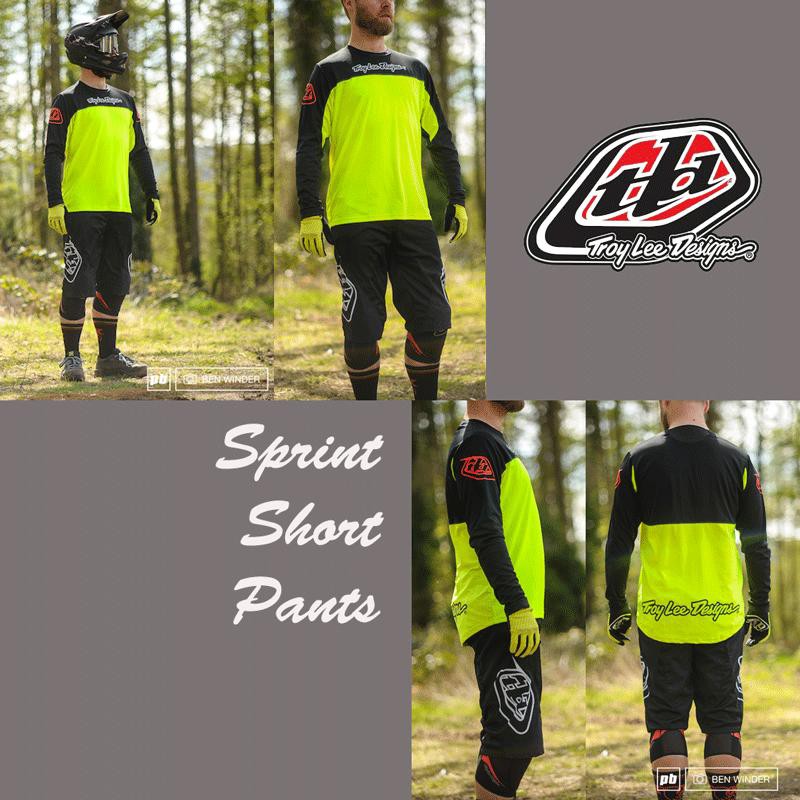 Celana Sepeda TLD Troy Lee Design Sprint Hitam Black Sh