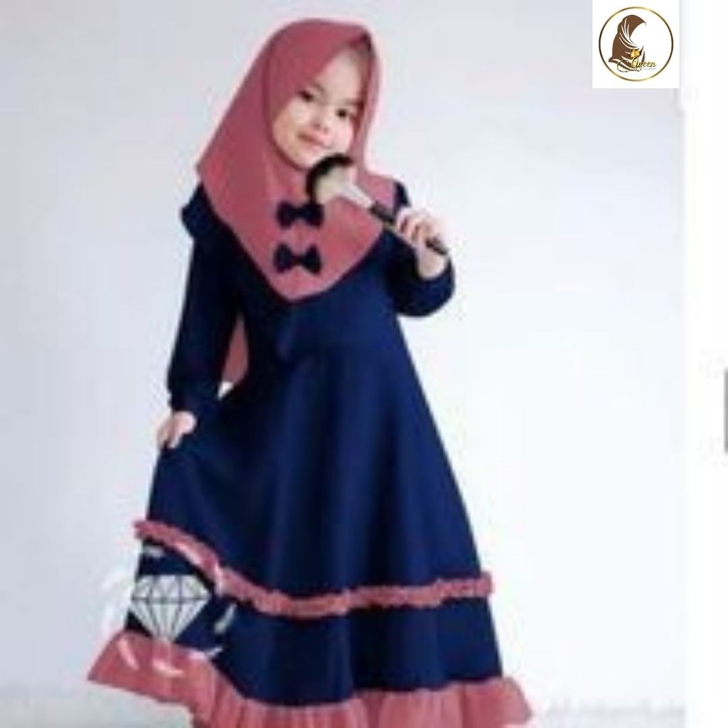 GAMIS ANAK PEREMPUAN UMUR 1-2 TAHUN FIRZA KIDS MURAH