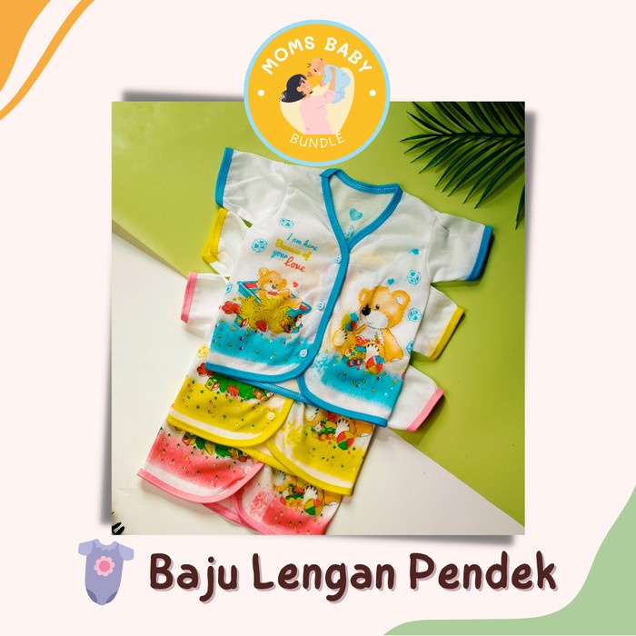 Jual Baju Bayi New Born Baru Lahir Tangan Pendek Tangan Buntung Tangan ...