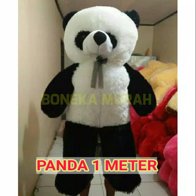 BONEKA PANDA 1 METER PITA