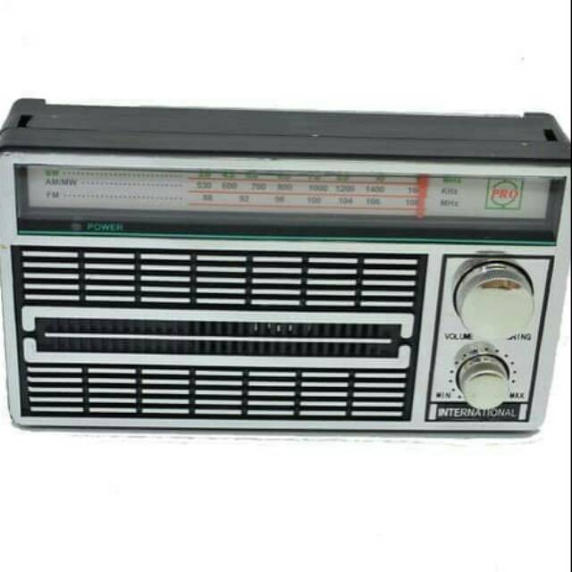 RADIO INTERNATIONAL JADUL 3BAND FM AM AC DC