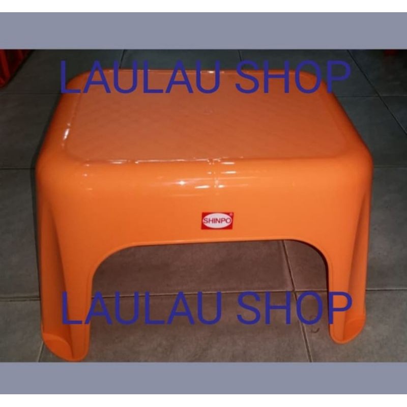 Bangku Ngaji 175 Shinpo P39XL31xT23 / Kursi Mengaji Plastik / Meja Belajar Anak Sekolah Laptop