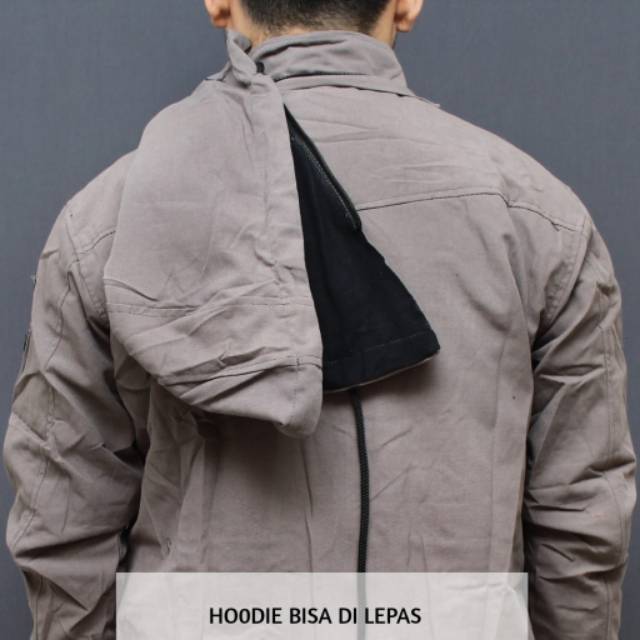 (BAYAR DI TEMPAT/COD) Jaket Parka Pria Justine Sensor Series