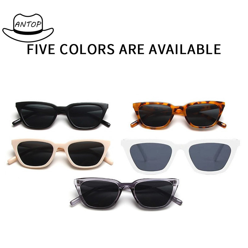 (Cod) Kacamata Hitam Model Mata Kucing Warna Gradasi Gaya Retro Untuk Pria / Wanita 2023