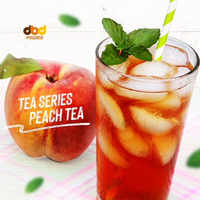 

DISKON - (BISA COD) Bubuk Minuman Teh Peach - Powder Peach Tea