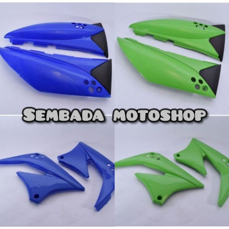 Cover Tangki KLX 150 old Sayap belakang KLX 150 Side panel KLX 150 Sayap depan KLX 150