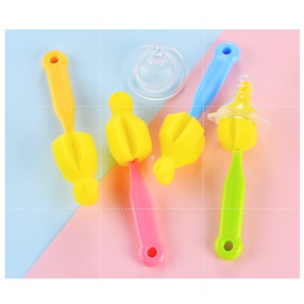 PEMBERSIH DOT EMPENG / SPONGE CLEANSER/ SPONGE CUCI DOT EMPENG / Pembersih Dot / Tongkat Spon Dot / Tongkat Pembersih Dot Susu Bayi / Sponge Pembersih Dot Susu Bayi