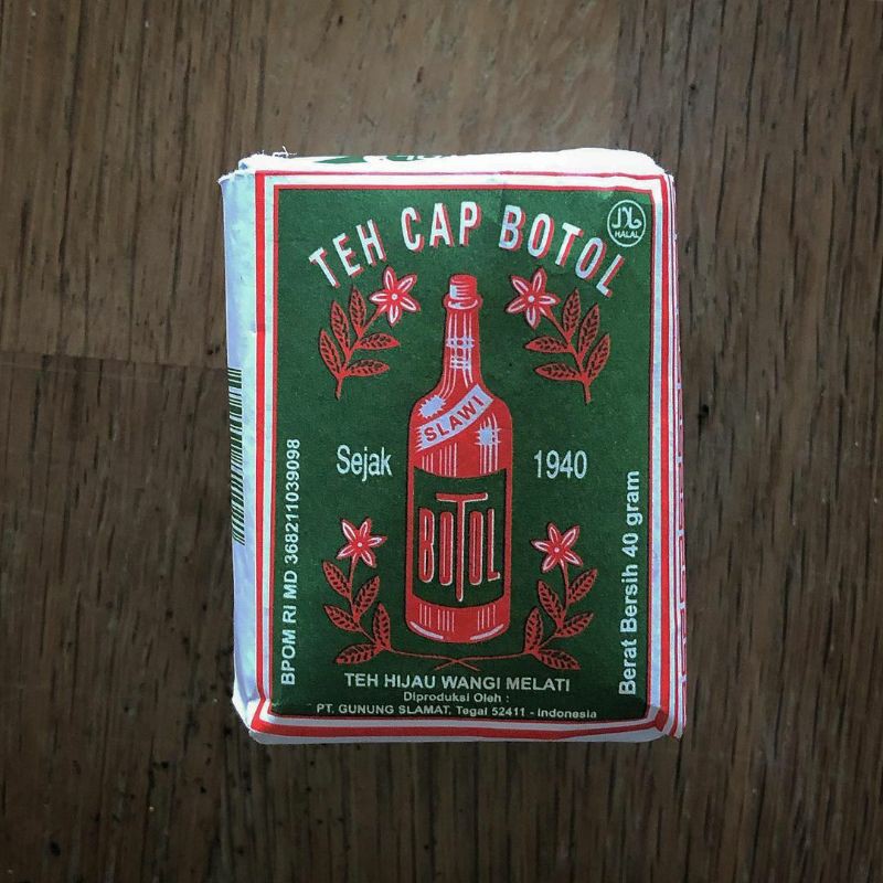 

teh bubuk / tubruk cap botol uk. kecil dan besar