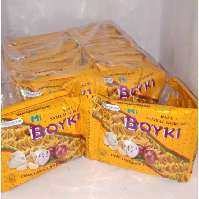 

Jajanan Snack Jadul Anak SD | Boyki snack mie renceng isi 10pc | snack jadul