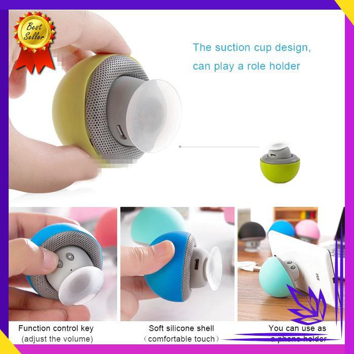 【ACC HP】 SPEAKER BLUETOOTH MINI JAMUR ORI