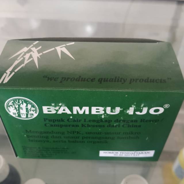 Pupuk organik bambu ijo/ zpt alami bambu ijo