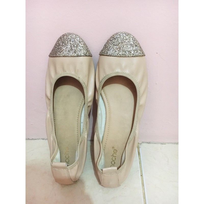 (PRELOVED) NOCHE nude flatshoes