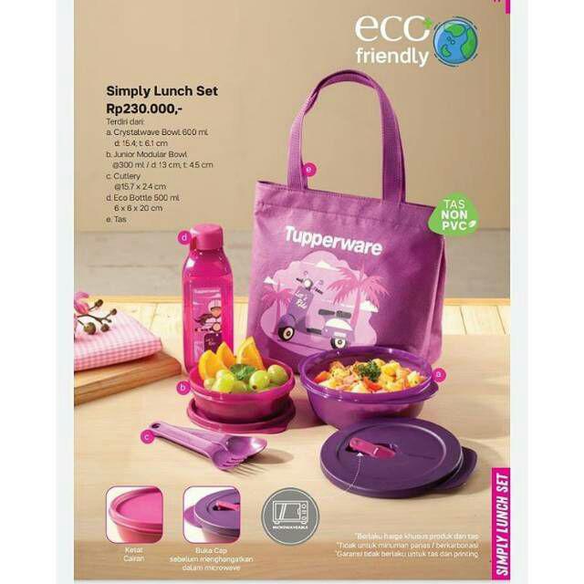 Simply Lunch Set Bekal Tupwr