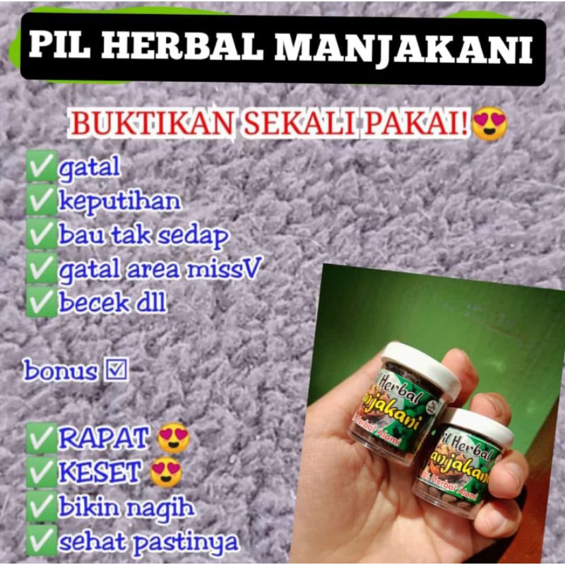 2000 BUTIR PIL HERBAL MANJAKANI