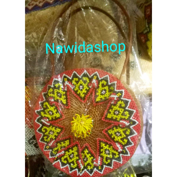 New Tas Tangan Rotan Wanita Unik  Etnik Khas Borneo Dayak Balikpapan Kalimantan