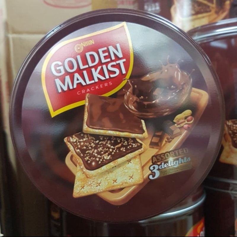 

Nissin Golden malkist crackers chocolate 230gr