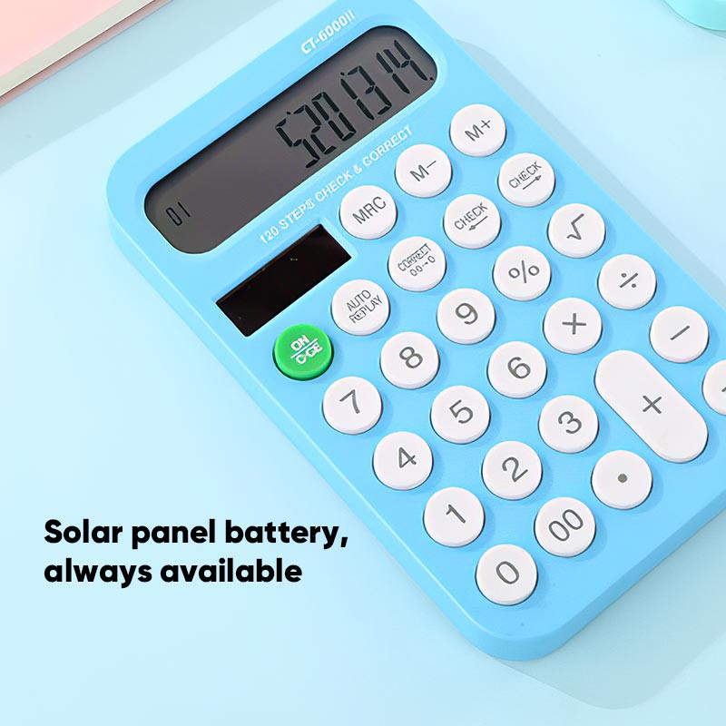 Bepop Calculator Solar Kalkulator 12 Digits Check Correct