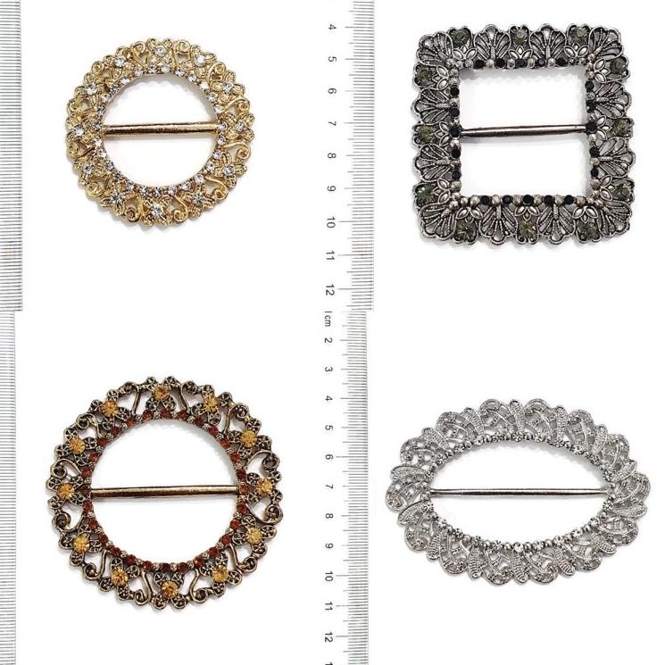 Ring rok lilit / Gesper Ring Rok lilit Premium Baja/ Gesper Plat/ Gesper Kain/ Gesper Kebaya –MAF.55
