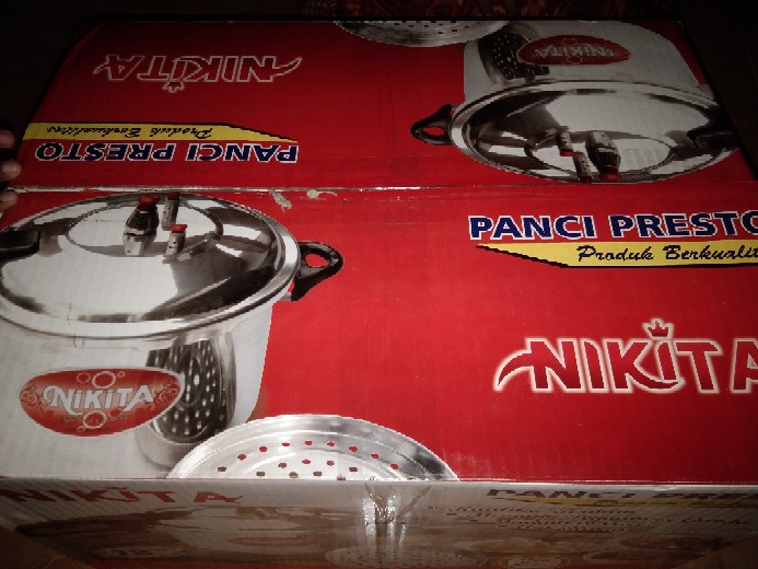 Panci Presto 12 Liter 3 In 1 Preasure Alumunium