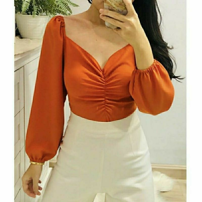 LOLA ATASAN EANITA LENGAN PANJANG/ATASAN SSBRINA