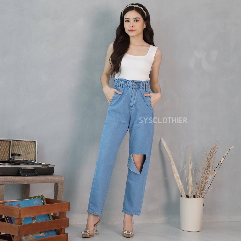 CELANA JEANS WANITA BF LICKA MEDIUM