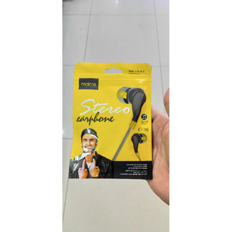 Headset Realme buds 2 - stereo earphone