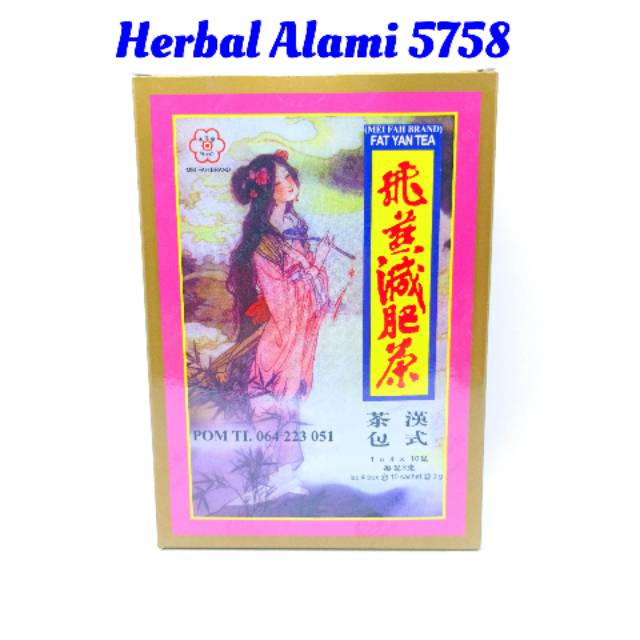 Fat Yan Tea / teh dewi obat pelangsing / teh pelangsing cap dewi